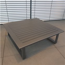 ICM mesa de jardín mesa de salón muebles de jardín mesa grande de aluminio antracita Grenoble ICM mesa de jardín mesa de salón muebles de jardín mesa grande de aluminio antracita Grenoble
