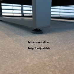 ICM garden lounge garden furniture Grenoble aluminum alu anthracite feet ICM garden lounge garden furniture Grenoble aluminum alu anthracite feet
