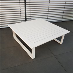 ICM Gartentisch Loungetisch Gartenmöbel Grenoble Aluminium Anthrazit großer Tisch ICM Gartentisch Loungetisch Gartenmöbel Grenoble Aluminium Anthrazit großer Tisch